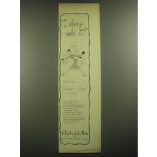 1946 Charles of the Ritz Feather Touch Sensitive Skin Cleaner Advertisement