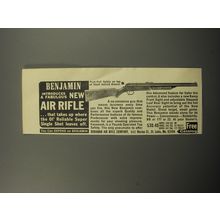 1970 Benjamin Air Rifle Ad - Benjamin introduces a fabulous new air rifle