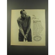 1956 Allen Solly Knit Shirt Ad - Sportsmen bless