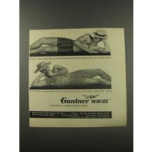 1956 Gantner Wikies Swim Trunks Advertisement