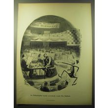 1960 The Philadelphia Bulletin Newspaper Ad - Chess Tournament