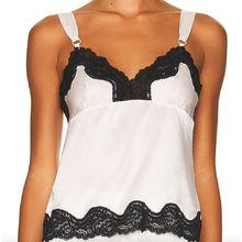 STELLA MCCARTNEY Luxury Lace Trimmed Silk Satin Camisole (RARE & COLLECTABLE)