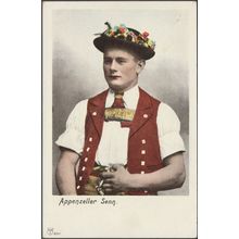 Appenzeller Senn, c.1900-05 - Künzli AK