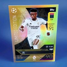 Vinicius "Vini" Jr Real Madrid Limited Edition Card Match Attax 2022 2023 LE 2