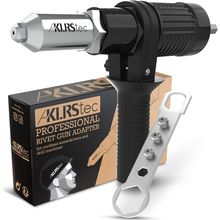 Klrstec Professional Rivet Gun Adapter - Rivet Attachment for Cordless Screwdriv