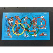 ICOLLECTZONE US Palau 401 Olympics Sheet XF NH (A500a)