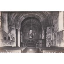 ED 471 IFFLEY CHURCH INTERIOR. RP POSTCARD
