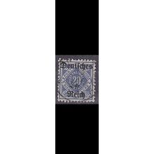 GERMANY REICH Dienst [1920] MiNr 0055 X ( O/used ) [La]