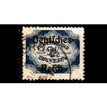 GERMANY REICH Dienst [1920] MiNr 0049 ( O/used ) [La]