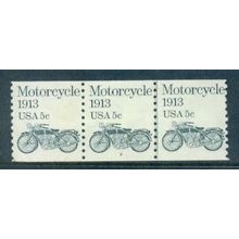 1899 5c Motorcycle Fine MNH Dry Gum PNC 2/3 W0538