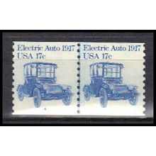 1906 17c Electric Auto Very Fine MNH Dry Gum CNP Left 6 PA0450