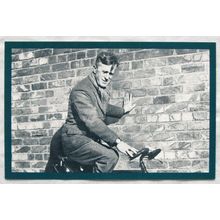 c.1980s PC T.E. Shaw on a Bike, 1935