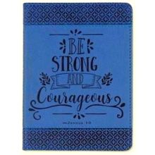 SM Jrnl Artisan Be Strong And Courag by Inc Peter Pauper Press