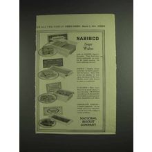 1914 Nabisco Sugar Wafers, Adora, Festino, Tokens Ad