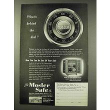 1949 Mosler Safe Ad - What's Behind the Dial?