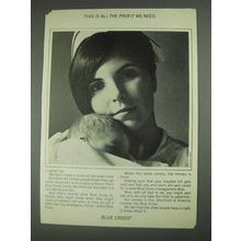 1967 Blue Cross Insurance Ad - All The Profit We Need