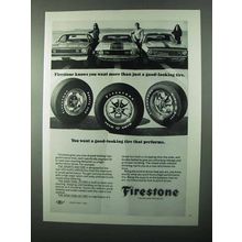 1971 Firestone Sports 500, Wide Oval 70 & 60 Tires Ad
