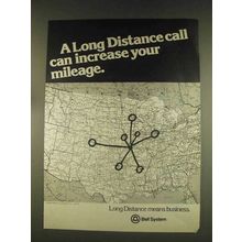 1976 Bell System Ad - Increase Your Mileage