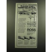 1986 Ross Plant Food Cartridges and Systemic Insecticide Cartridges Ad