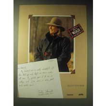 1989 Woolrich Fashion Ad - Quality since 1830