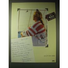 1989 Woolrich Fashion Ad - Quality