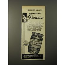 1954 Chivers Olde English Marmalade Ad - Imports of Distinction