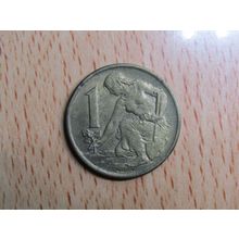 Czechoslovakia Ceska 1967 1 Korun Coin
