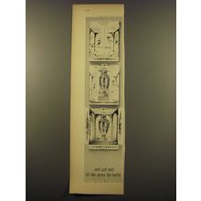 1961 Tussy Tres Jolie Perfume Advertisement - just wait 'til she opens bottle