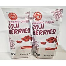 Made in Nature Organic Sun-Dried Unsulfured GOJI Berries 20oz 567g (2 Bags)