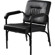 Auto-Recline Heavy-Duty Shampoo Barber Chair - PU Leather, Quick Assembly, Ideal