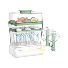 Momcozy 3 Layers Large Bottle Sterilizer and Dryer, Fast Sterilize and Dry, Univ
