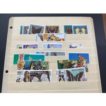 ICOLLECTZONE Butterfly Topical Lot #2 VF NH hinged used (B500-71)