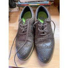 RARE* CALLOWAY BROGUES MENS SPIKELESS GOLF SHOES SIZE 9/43 LEATHER (P6)