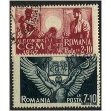 1947 Michel 1090/1091 - cancelled