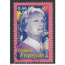 FRA 2001 3F 'SINGERS- CLAUDE FRANCOIS' FINE USED (EBID60-969)