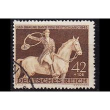 GERMANY REICH [1943] MiNr 0854 ( O/used ) Pferde