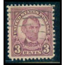 Used 635 3c Abraham Lincoln Just Clears M09900
