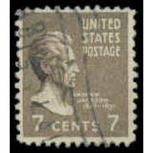 Used 812 7c Andrew Jackson Fine M07823