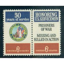1421-1422 6c Servicemen Fine MNH Plt/4 LL 32435 MA1401