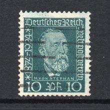 Germany - 1924 - 10pf, 50th Anniversary of UPU, Used