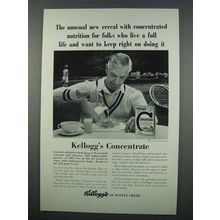 1962 Kellogg's Concentrate Cereal Ad - Unusual