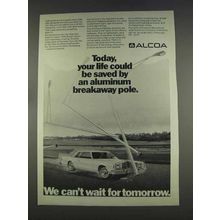 1977 Alcoa Aluminum Ad - Breakaway Pole