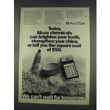 1977 Alcoa Aluminum Ad - Chemicals Brighten Teeth