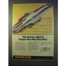 1985 Champion Copper Plus Spark Plugs Ad - Plus Plus