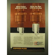 1985 Champion Copper Plus Spark Plugs Ad - Adds