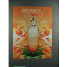 2005 Absolut Apeach Vodka - Surrender to Apeach Ad!