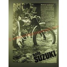 1966 Suzuki Motorcycles Ad - Weekend wanderlust?