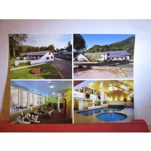 multiview, WATERLOO HOTEL AND MOTEL, BETWS-Y-COED, unused postcard dated 1996 =