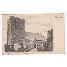 St Mungo's Church Dearham Maryport Postcard Cumbria The Wrench Series 5388