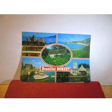 BEAUTIFUL DORSET county . multiview used postcard by J. Salmon 1997 pm =